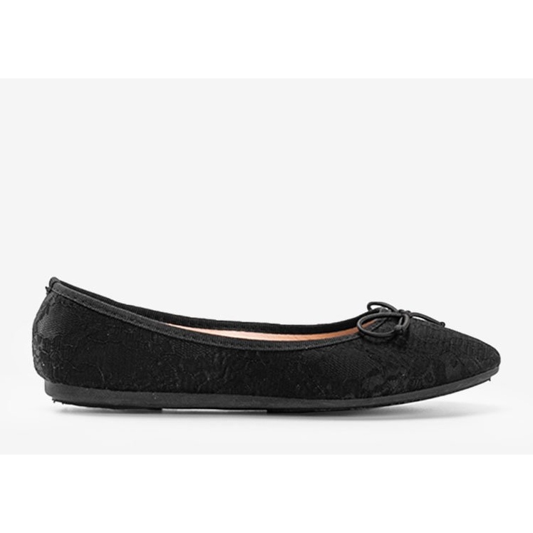 Black lace ballerinas from Alessandra 2 Black lace ballerinas from Alessandra 2
