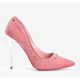 BM Pink high heels with studs Breathtaking 1
