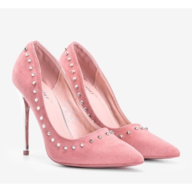 BM Pink high heels with studs Breathtaking 2