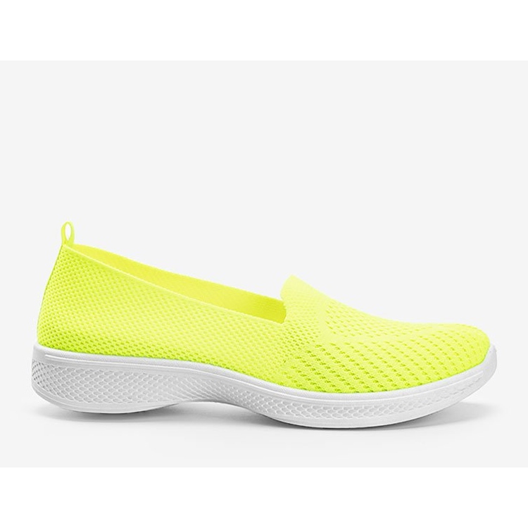 Green neon sneakers Slip On Jamaica 1