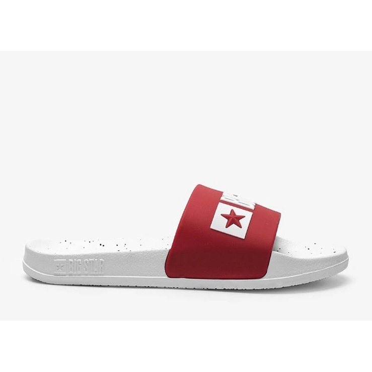 Red women's Big Star Sandi slippers 1