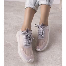 Alicante gray transparent sports sneakers grey 1