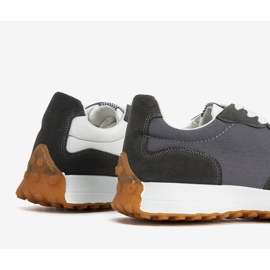 Gray sports shoes for men Pacheco sneakers grey 1