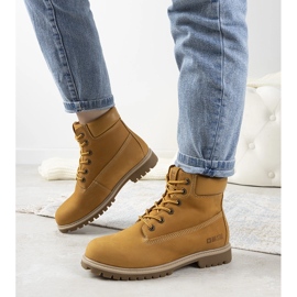 Big Star Amitee camel women's hiking boots brown 1
