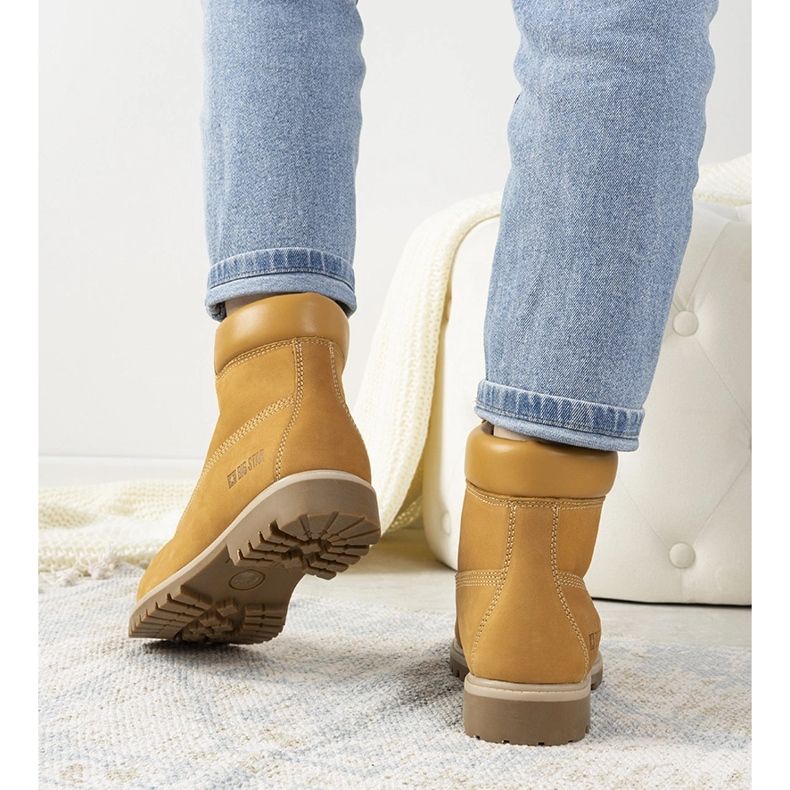 Big Star Amitee camel women's hiking boots brown 2