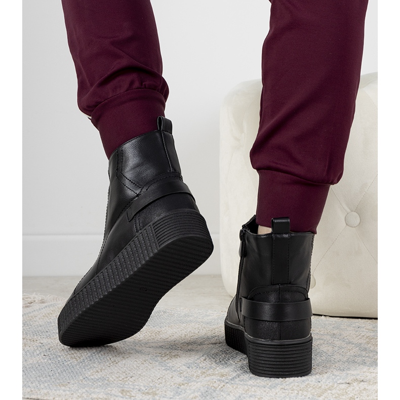 Black Nazario platform boots 1