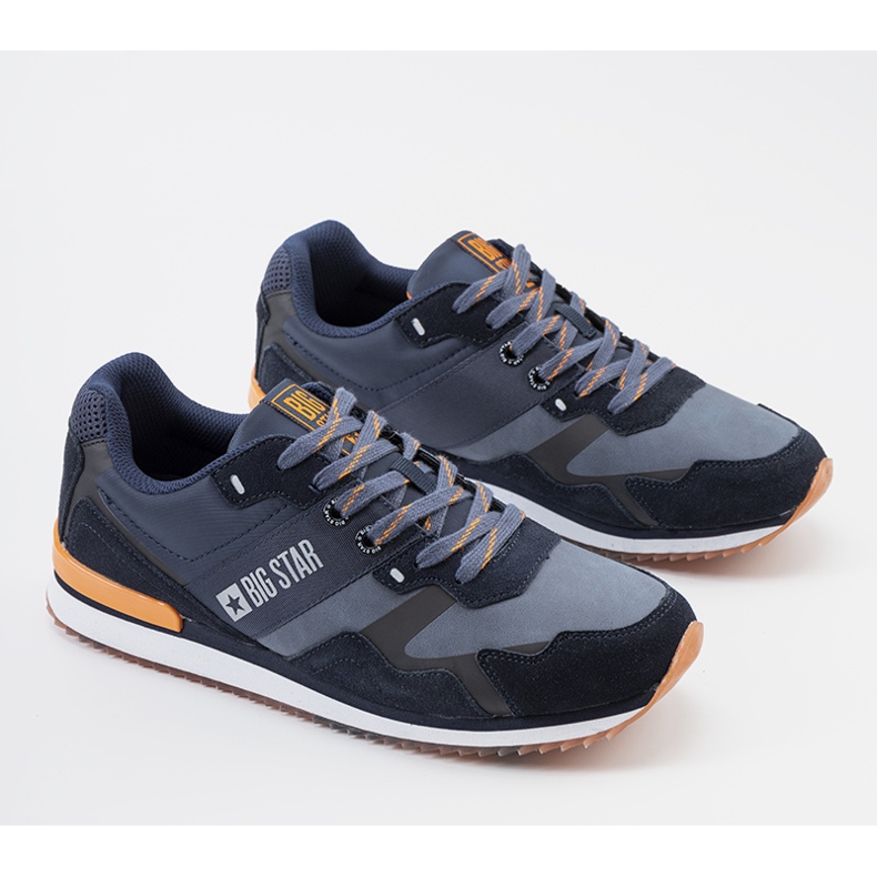 Big Star men's navy blue Acosta sports shoes 1 Big Star men's navy blue Acosta sports shoes 1