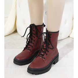 Insulated boots on a thick Dena sole brown 1