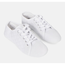 Ruby children's white sneakers 2