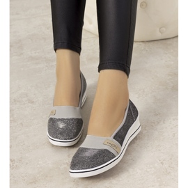 Gray wedge trainers from Burris grey 1