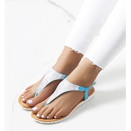 Falls blue women's sandals 1