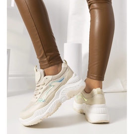 Beige Gossett sneakers 1