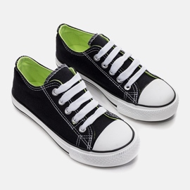 Black Senco children's sneakers 1