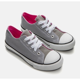 Gray Senco children's sneakers grey 1