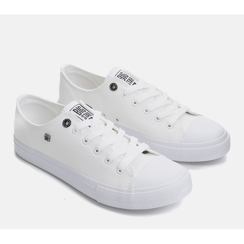 Big Star white men's sneakers DD174010 1