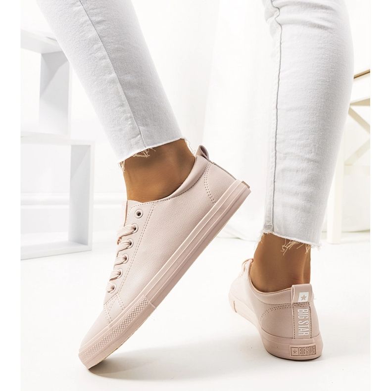 Pink Big Star women's sneakers JJ274071 1