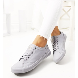 Big Star Gray women's sneakers JJ274069 grey 1