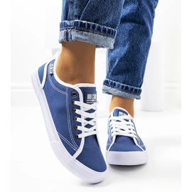 Big Star Navy blue women's sneakers 274834 1