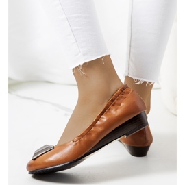 Sofia brown ballerinas 2