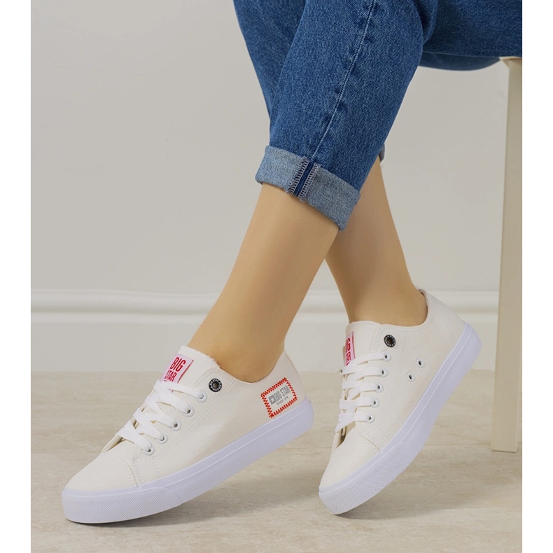 White Big Star women's sneakers HH274131 1
