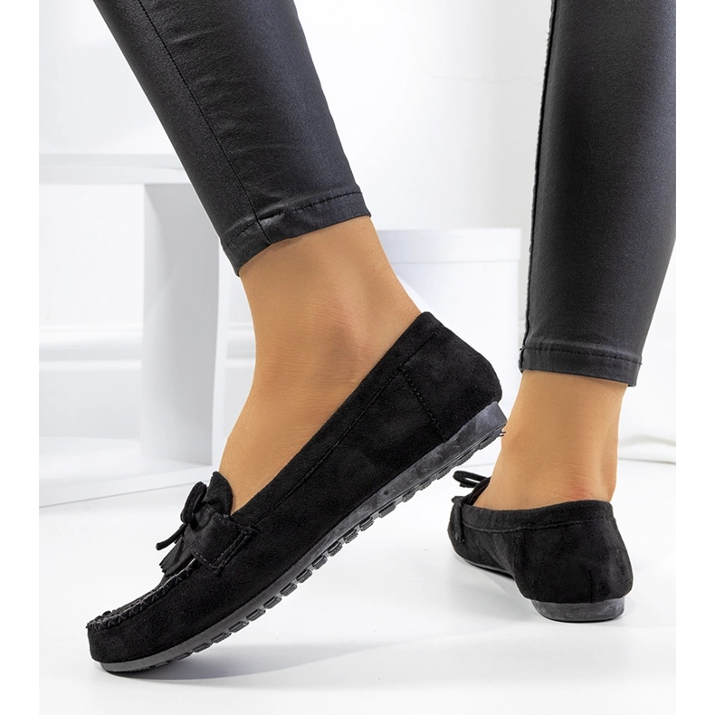 Black Medrano loafers 1