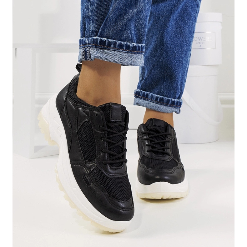 Black Depretis trainers 1