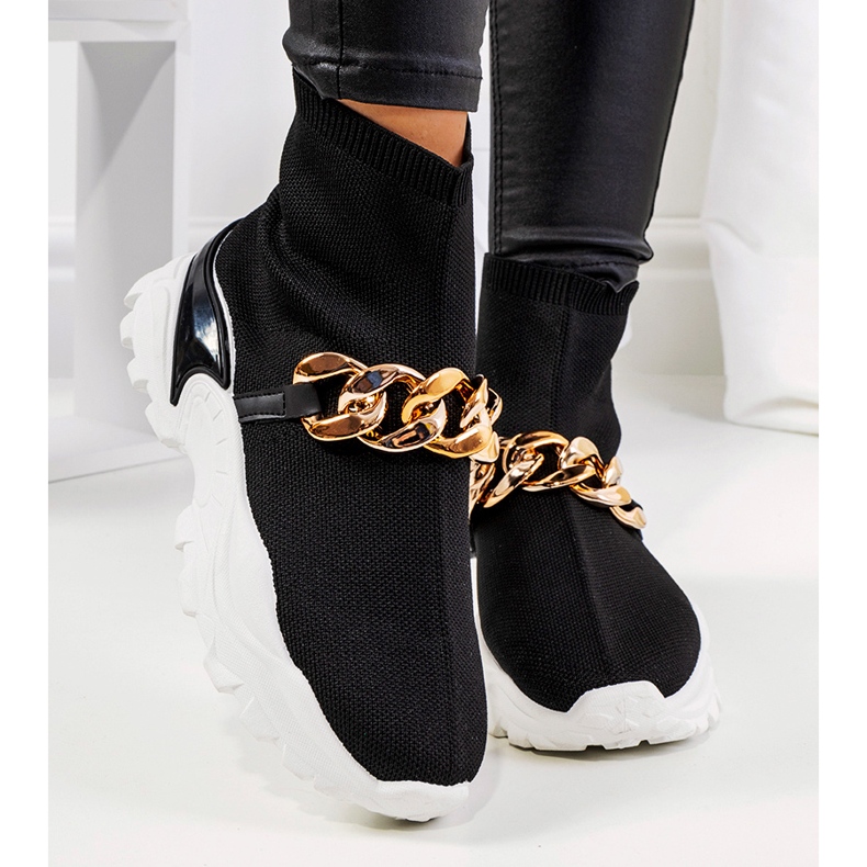 Hurtado black high sneakers 1