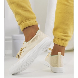 Medina beige women's sneakers 1 Medina beige women's sneakers 1