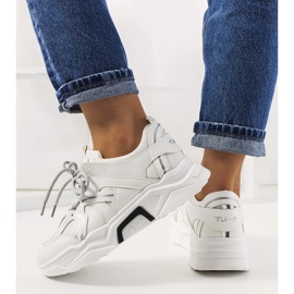 Delois women's white sneakers 1
