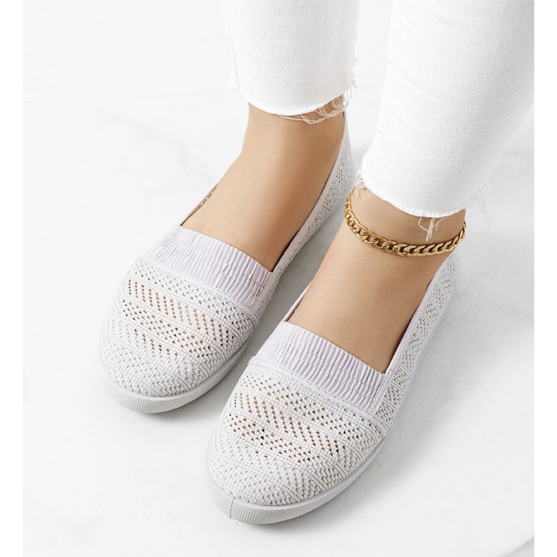 BM Maria's gray openwork sneakers grey 1