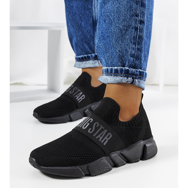 Black Big Star sports shoes JJ274296 1