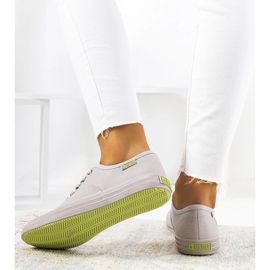 Gray Big Star women's sneakers JJ274264 grey 1