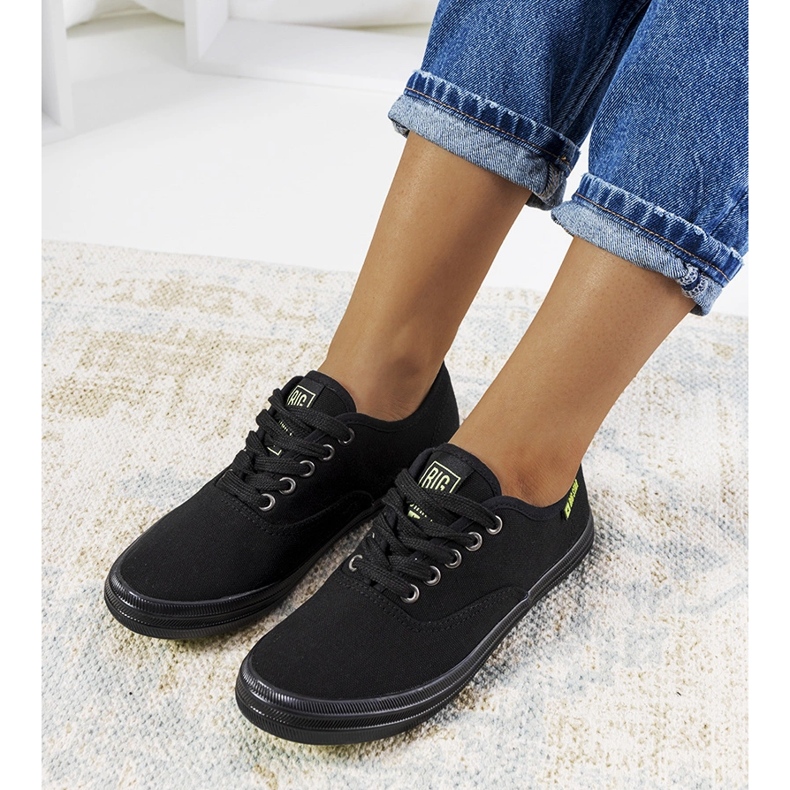 Women's black sneakers Big Star JJ274261 1 Women's black sneakers Big Star JJ274261 1