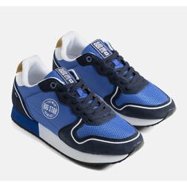 Men's navy blue sneakers Big Star JJ174143 1