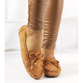 Wilma camel loafers brown 1