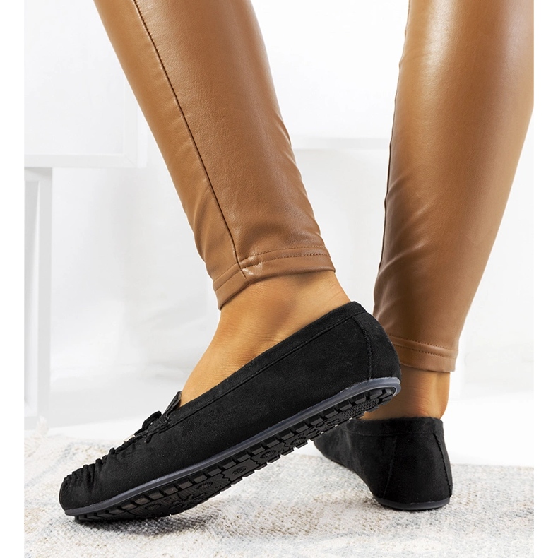 Black Shannon loafers 1