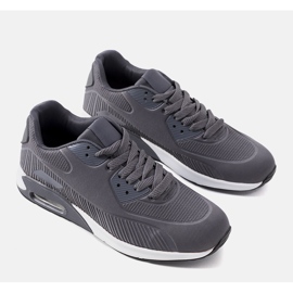 Gray men's Aswin sneakers grey 1