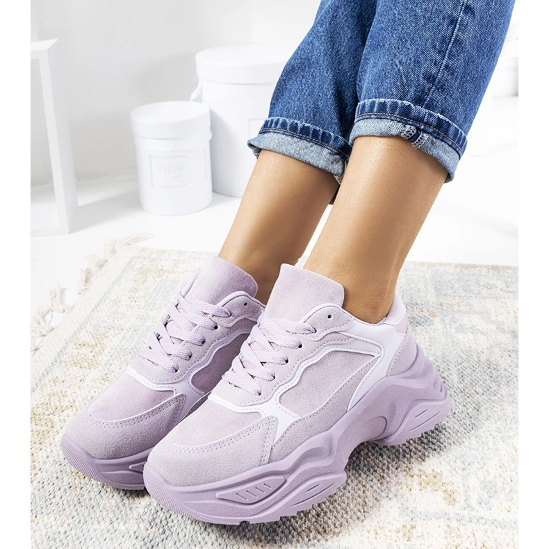 Violet Genovesia sneakers 2