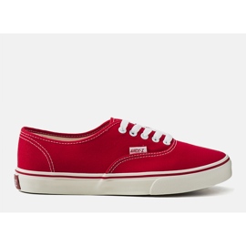Flax men's red sneakers 1