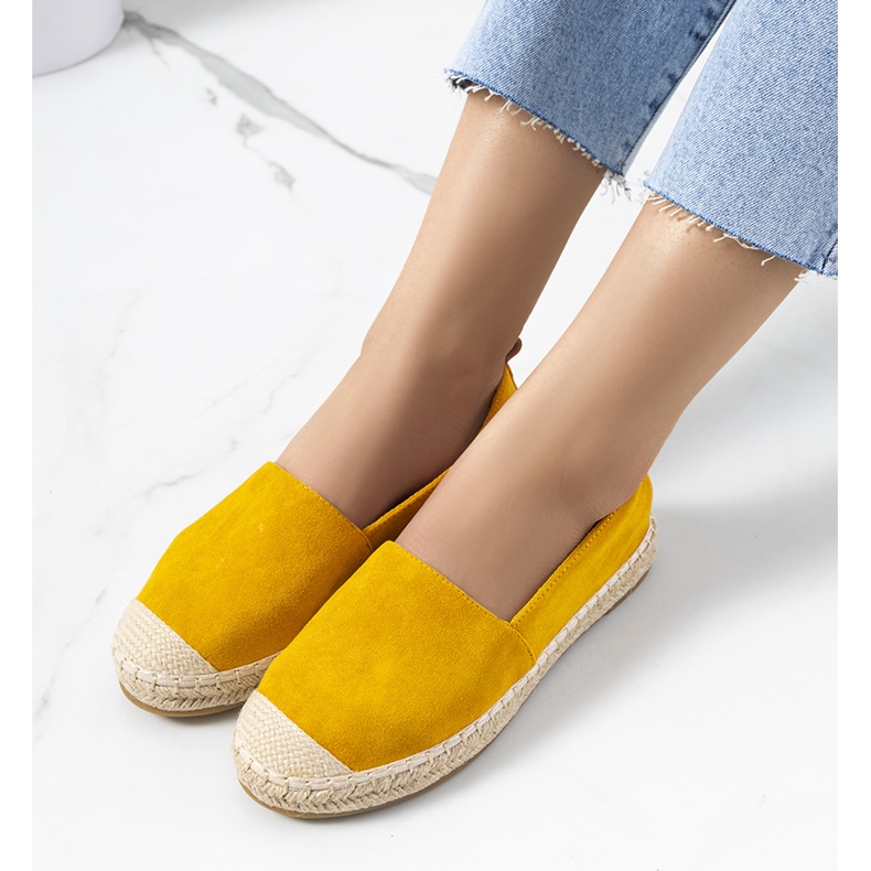 Yellow Mathea women's espadrilles 1
