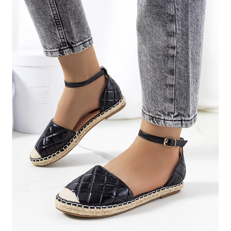 Black Faiz espadrilles 1