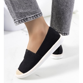 Black women's espadrilles from Tanner 1