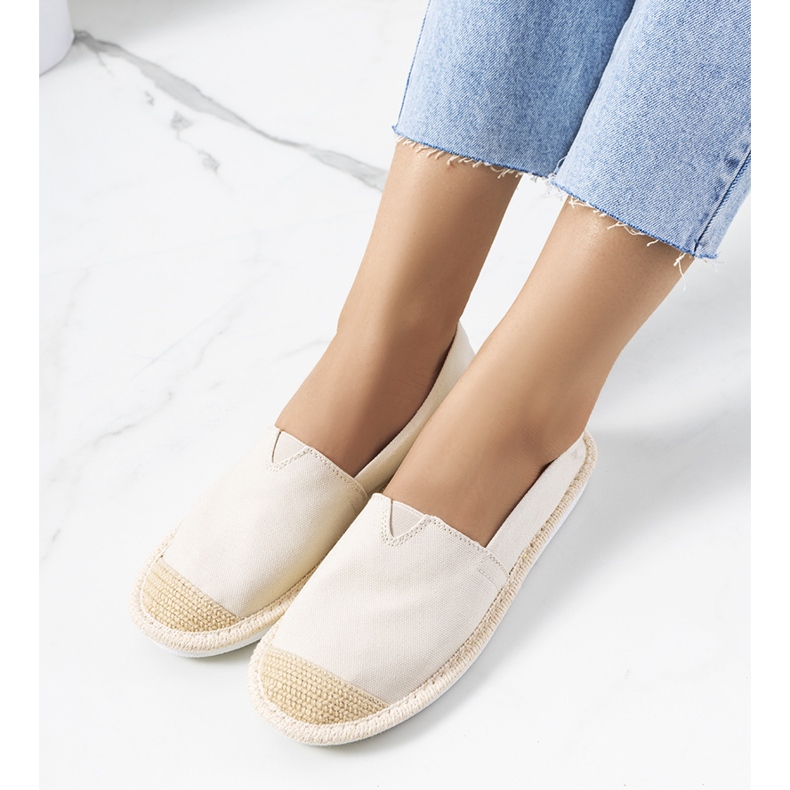 Tanner women's beige espadrilles 1