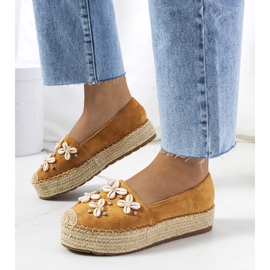 Brown espadrilles on the Paffen platform 1