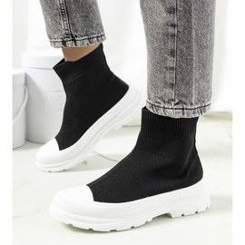 Black Mickey ankle sneakers 1