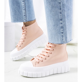 Merit pink women's sneakers 1