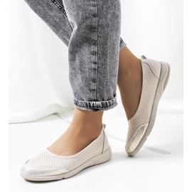 Mirjam beige leather ballerinas 1 Mirjam beige leather ballerinas 1