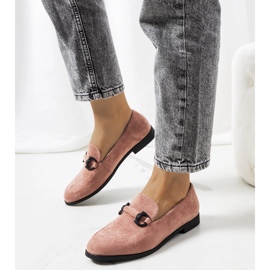 Talisa pink leather shoes 1