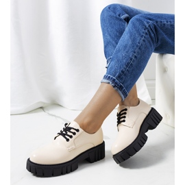 Mahsa beige women's shoes 2