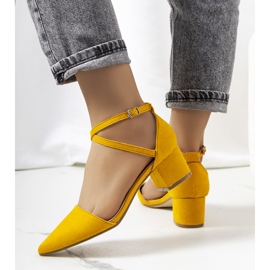 Yellow pumps on the Hyde post 1